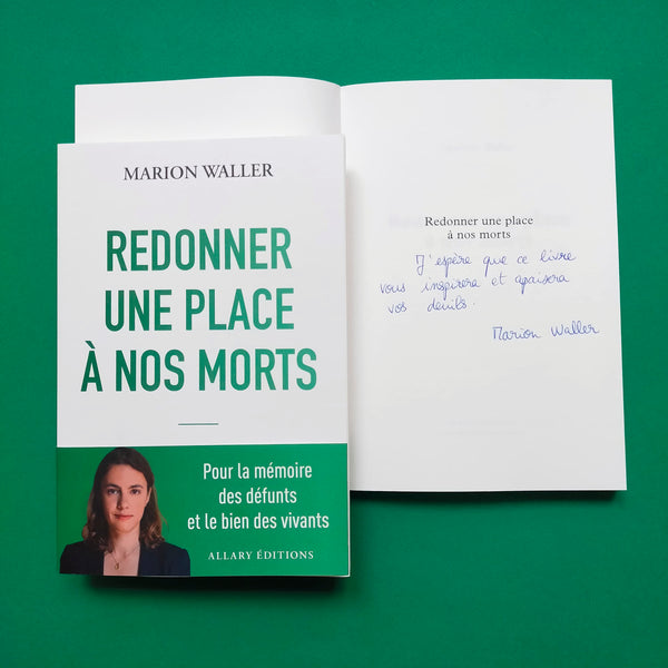 Marion Waller - Redonner une place à nos morts