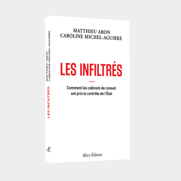 Couverture du livre les Infiltrés de Matthieu Aron et Caroline Michel Aguirre Allary Éditions
